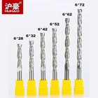 Фреза HUHAO спиральная с 2 шт.лот, твердосплавная Концевая фреза с лезвием CEL 12-72 мм, для древесины