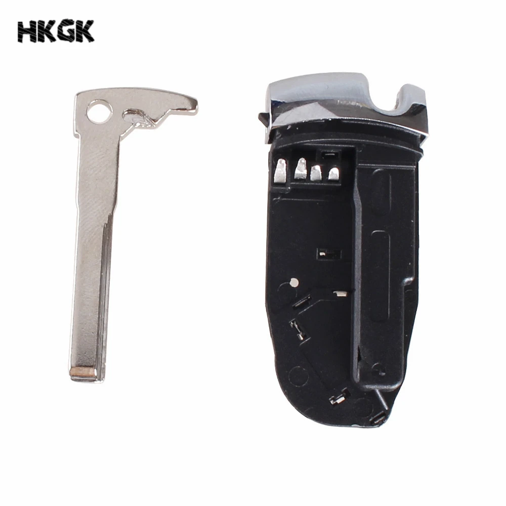 3 кнопки умный Автомобильный ключ оболочки дистанционного ключа fob чехол для Benz