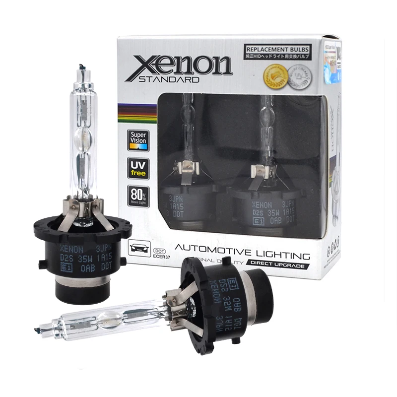 Автомобильная фара 35 Вт Xenon D1S D2S D3S D4S ксеноновая HID лампа 4300K 6000K 8000K для Tayota Lexus Audi Q3