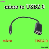 micro usb otg adapter cable usb 2 0 connector cord for android xiaomi redmi usb2 0 male to micro type a female adapter cord