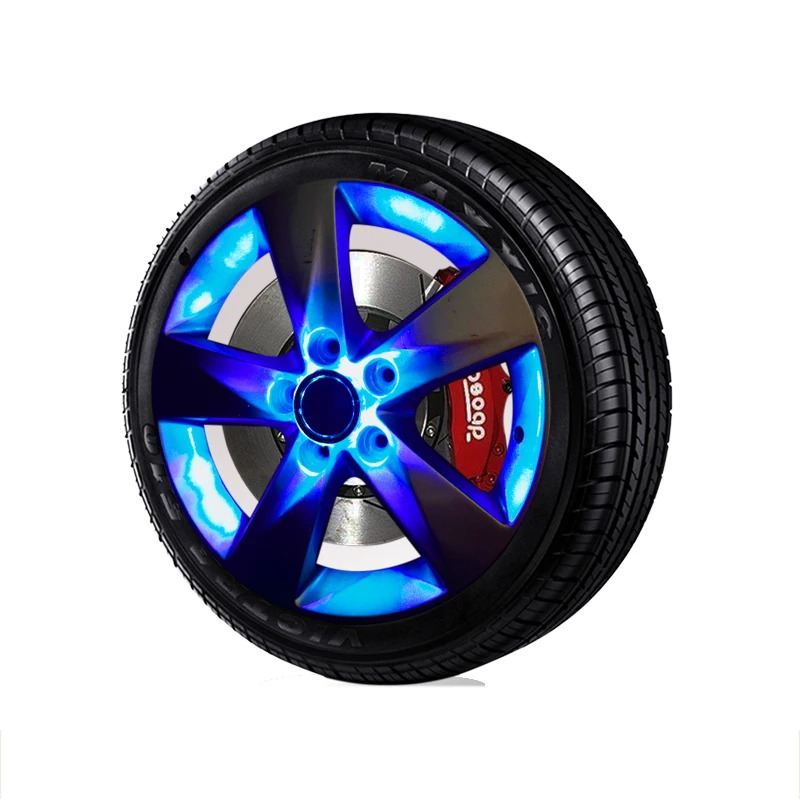 8 светодиодный S конфеты Цвета вспышка солнечный светильник RGB стайлинга