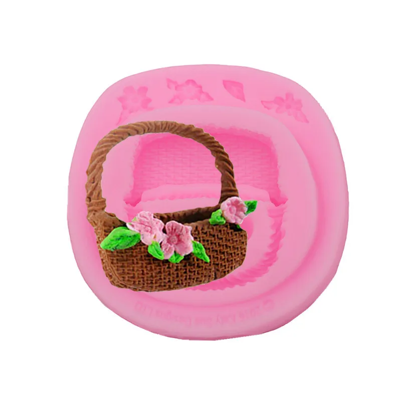 Лидер продаж модная сумка корзина для цветов складная форма сахарного торта