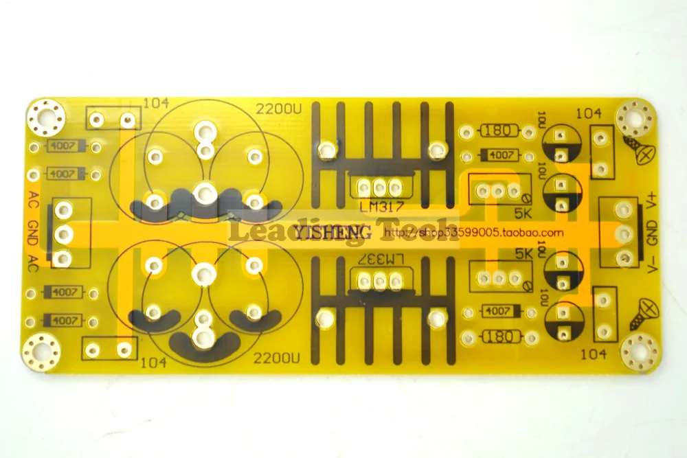 LM317 LM337 Регулируемый источник питания/регулятор напряжения голая доска|supply