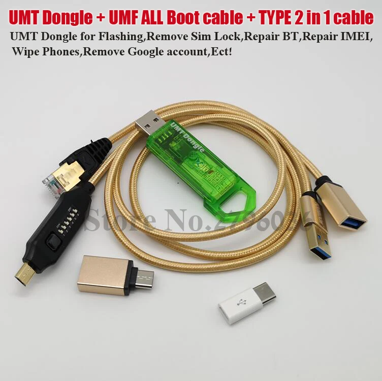 100% оригинальный ключ UMT + универсальный кабель UMF Octoplus Frp 2 в 1|Детали устройств