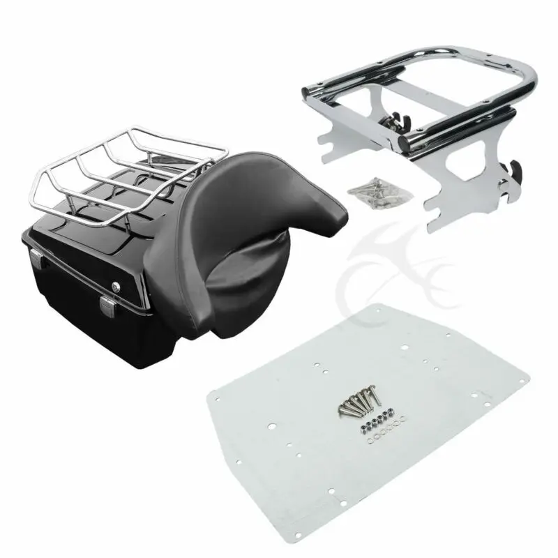 Мотоцикл King Pack багажник спинка стойка для Harley Tour Pak Touring Road скользящий Electra Glide 1997