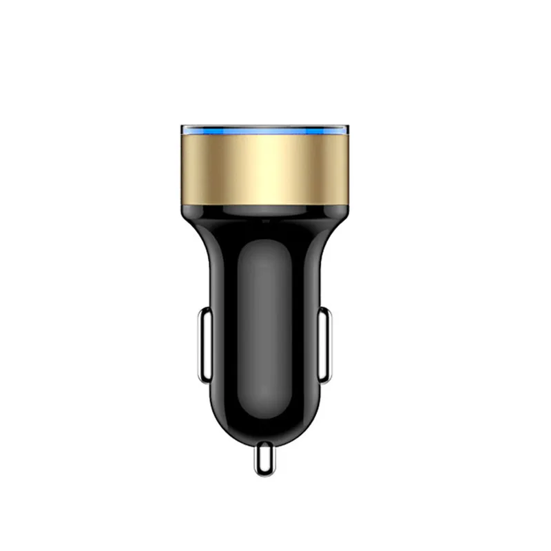 Автомобильное зарядное устройство kongyide 2.1A двойное автомобильное USB 2 порта ЖК