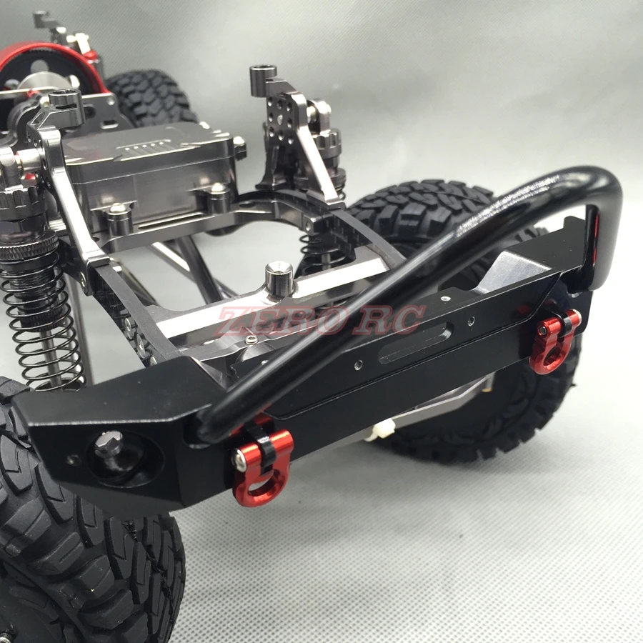 Осевой SCX10 Яд Spyder передние бамперы бык бар с скобой для 1/10 RC Рок Гусеничный
