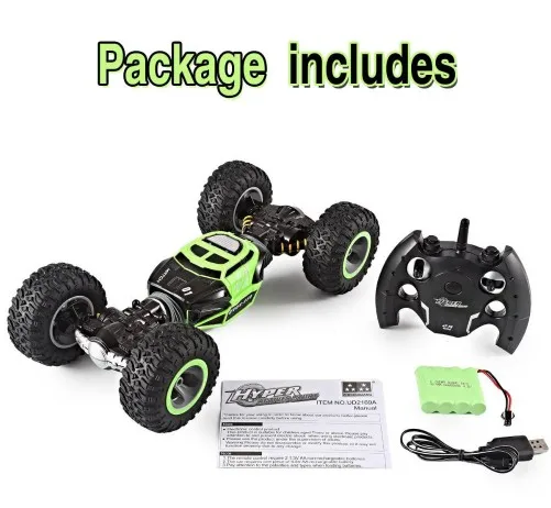 RC автомобиль 4WD грузовик весы двухсторонний 2,4G один ключ трансформация вездеход варанид скалолазание автомобили Дистанционное управление автомобиль игрушка