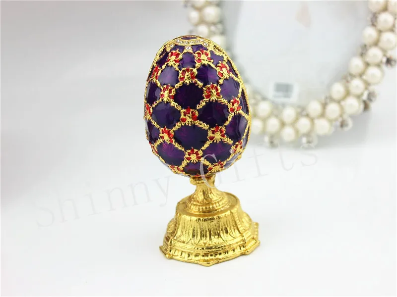 Яйцо Фаберже Jewelry брелок ювелирное Подарочная коробка кристалл Аксессуары