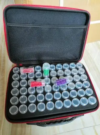 60 бутылок коробка для хранения алмазов новые аксессуары алмазной живописи