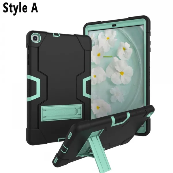 T510 T515 Case A Для samsung Galaxy Tab A 10,1 T510 T515 чехол детский противоударный силиконовый защитный чехол SM-T510 SM-T515 чехол для планшета Funda - Цвет: T510 T515 Case A