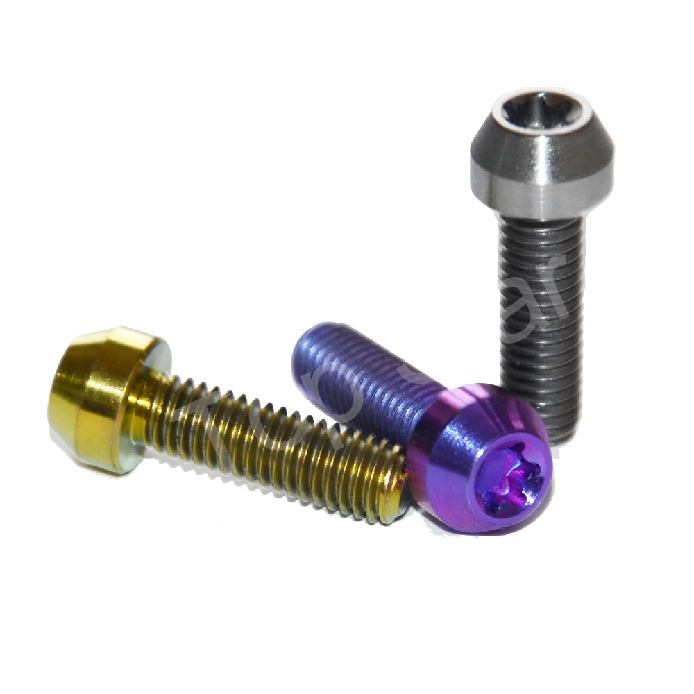 6 шт. M6 x 20 Grade5 титановые болты для гоночного мотоцикла|titanium bolts|bolts titaniumtitanium m6 bolt |