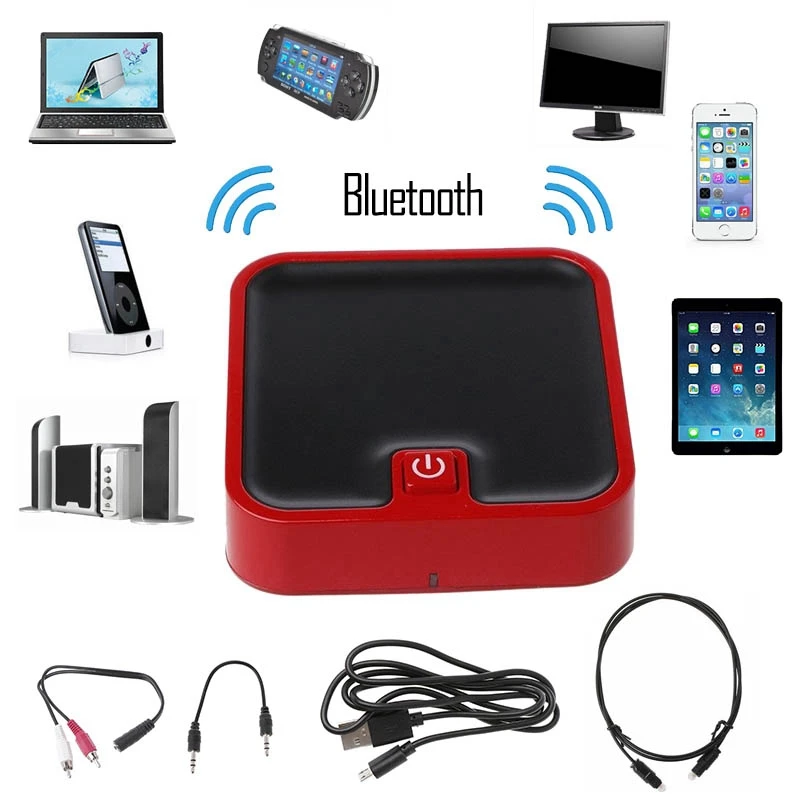 Оптический Bluetooth беспроводной аудио передатчик приемник Toslink/SPDIF/3,5 мм выход