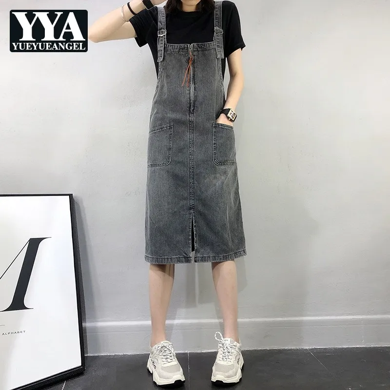 Женское джинсовое платье с завышенной талией винтажное облегающее средней длины