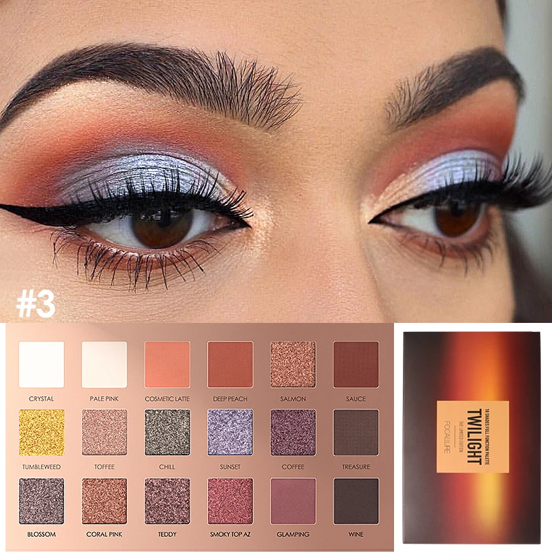 Тени для глаз focallure shade palette'sweet as honey Glitter Shimmer matte Eye shadow Профессиональный Макияж Палитра теней