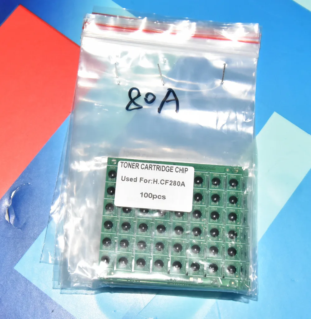 50 шт. * Универсальный тонер чип для CB435A CB436A CE285A CE278A CE505A CF280A CE255A CC364A U9A1|Детали