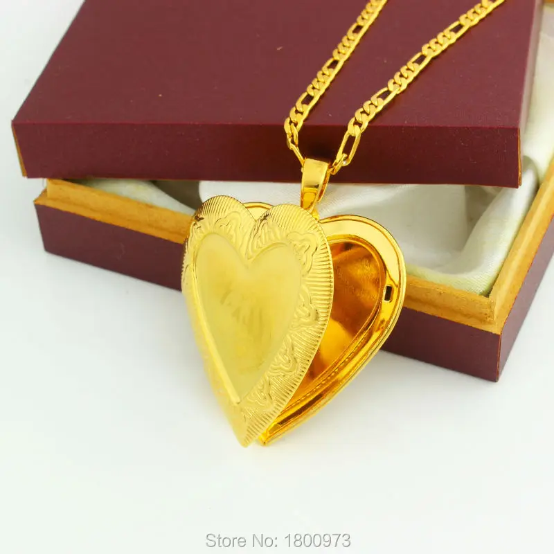 Большой размер сердце ожерелье Бога кулон ювелирные изделия для мусульманских