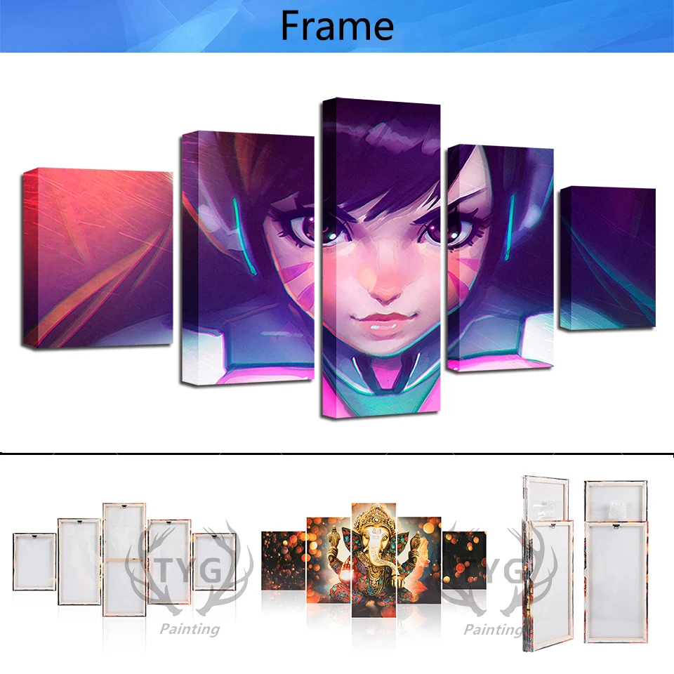 Интернет-кафе настенная HD Печать D. VA художественный постер декоративная картина