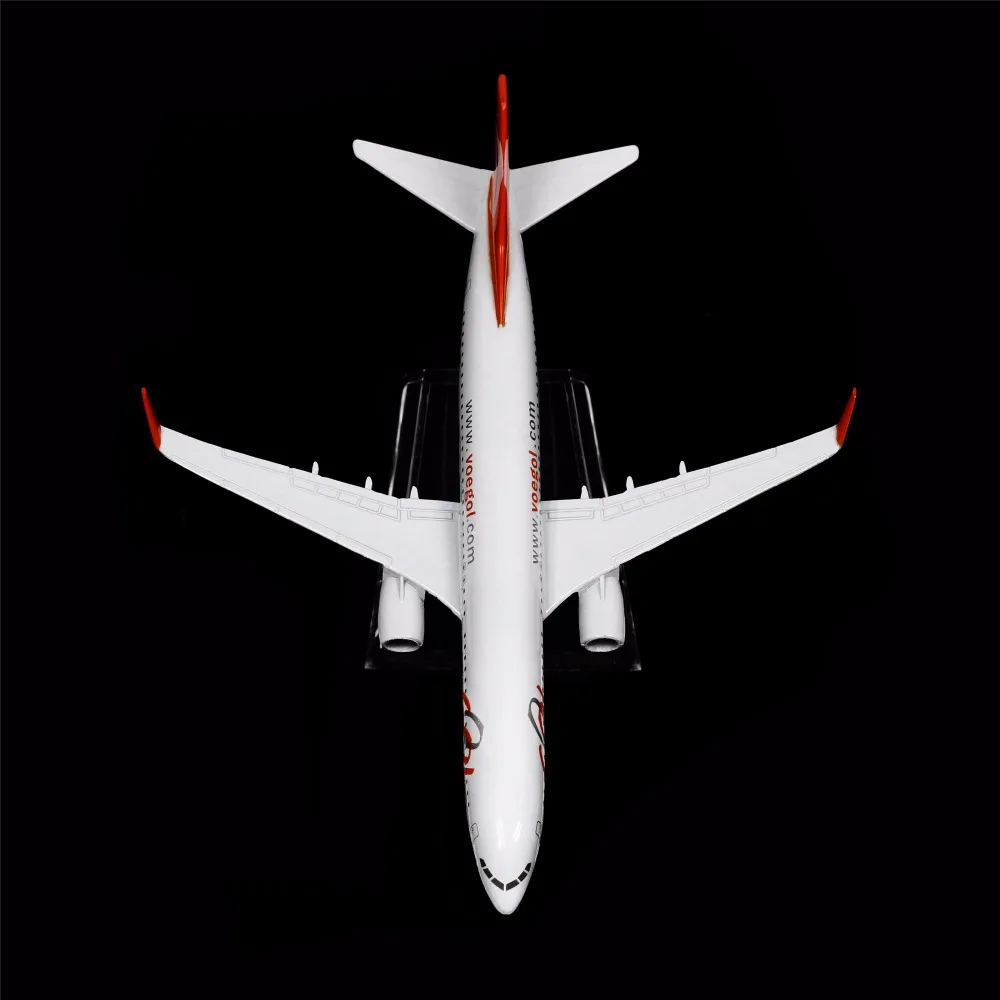 1:400 16 см бразильские GOL Airlines Boeing 737 металлическая модель самолета офисное