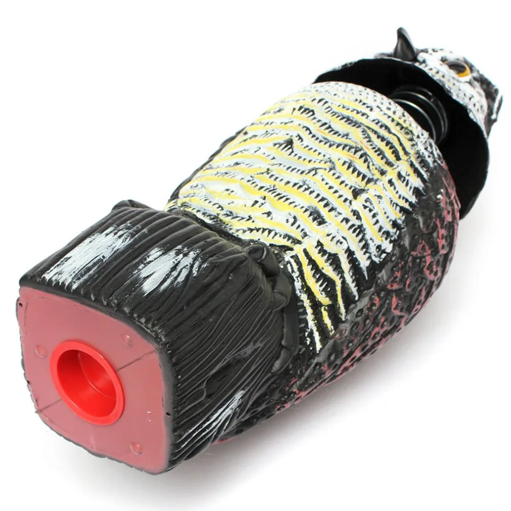 Реалистичная приманка в виде совы с вращающейся головкой для защиты сада