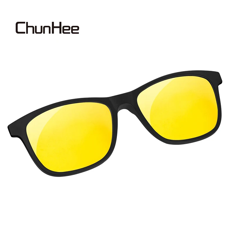 ChunHee анти блокировки синий свет очки клип ночного видения Поляризованные