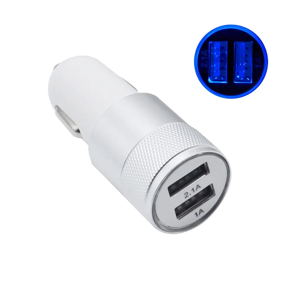 EPULA Модное Новое 2 портовое USB Универсальное автомобильное зарядное устройство
