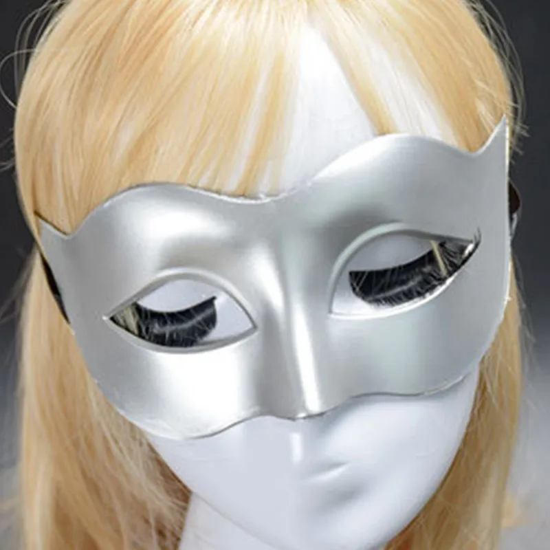 

7 colors Nightclub Bar Disco Half face Mask Christmas Adult Halloween Carnival Costume Masked ball Masquerade Rave party Cosplay