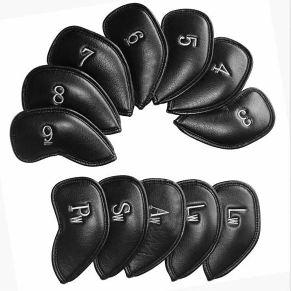 Iron Headcovers Wedges Headcovers Numbered 3 4 5 6 7 8 9 Aw Sw Pw Lw Lw Free Shipping