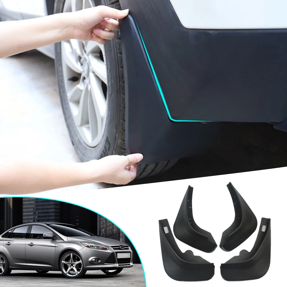 Для Ford Focus 1 8 Sedan 2007 2008 Автомобильные Брызговики переднее заднее крыло
