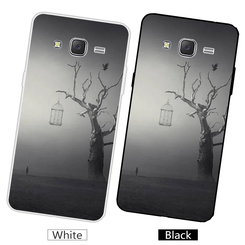 Чехол для Samsung Galaxy Grand Prime G530 G530H G531 G531H G531F SM-G531F Мягкий чехол из ТПУ Фламинго чехлы