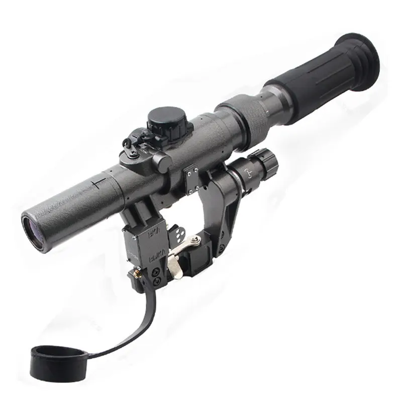 FIRECLUB Тактический драгунов 3-9x24 SVD первый фокальный самолет снайперская винтовка прицел подходит AK 47 красный свет прицел
