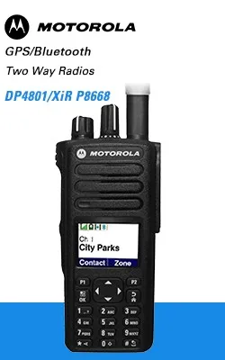 Портативная рация Motorola Digital UHF VHF с экраном xpr7550e