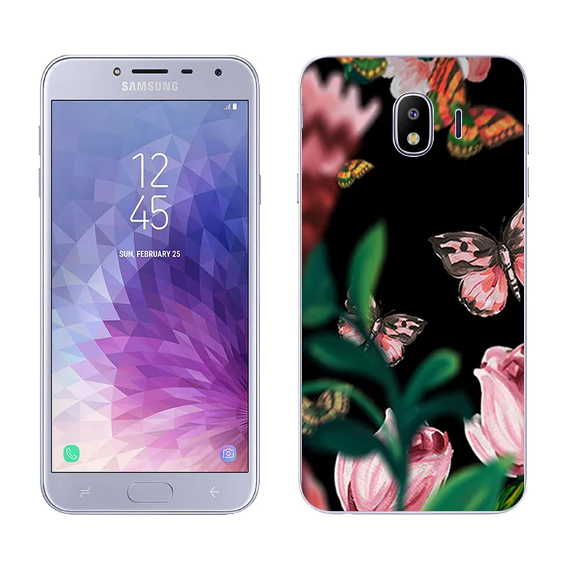 Чехол для samsung Galaxy J4 EU чехол s Мягкий ТПУ силиконовый чехол с рисунком бобы для J400 SM-J400F чехол для телефона s Матовый чехол