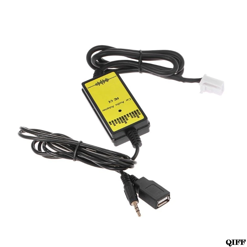 Автомобильный аудиоадаптер адаптер для CD MP3 интерфейс AUX SD USB кабель передачи