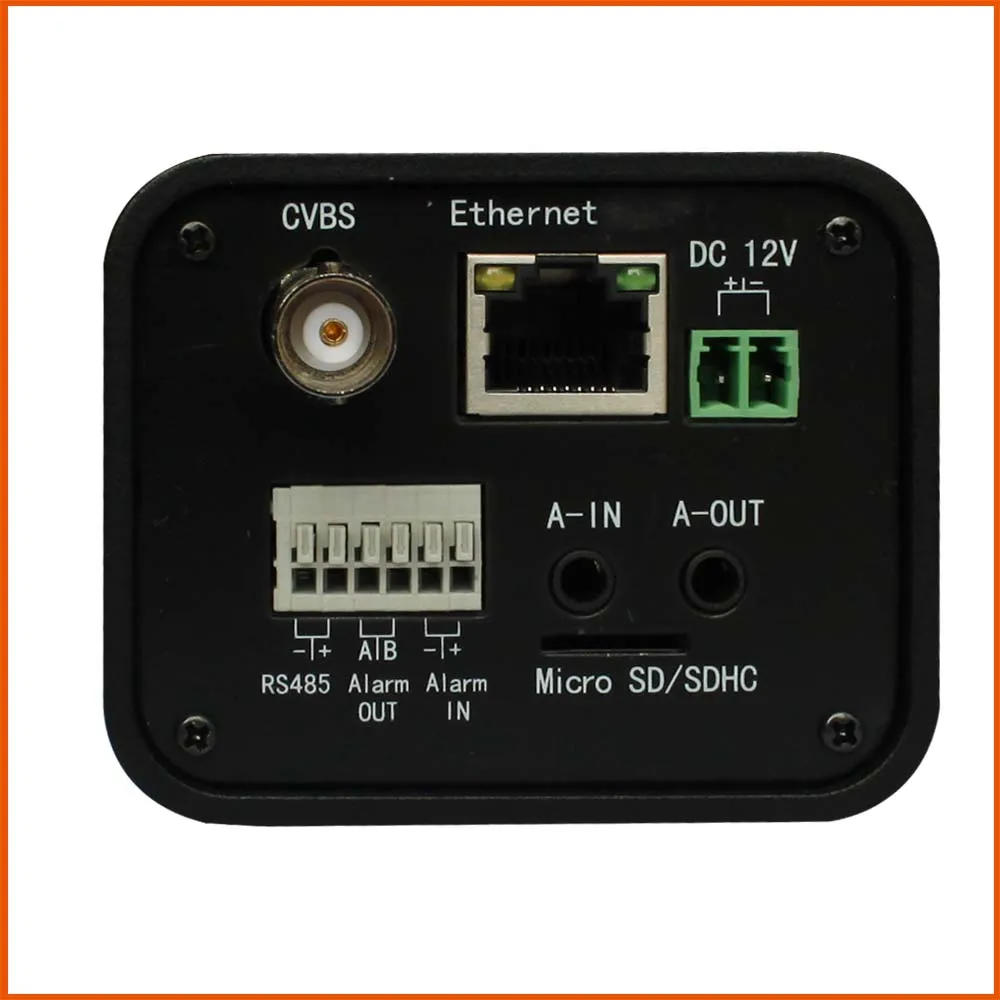 4K FULL HD 12MP IP камера Sony датчик безопасности CCTV Коробка с аудио POE сигнализация