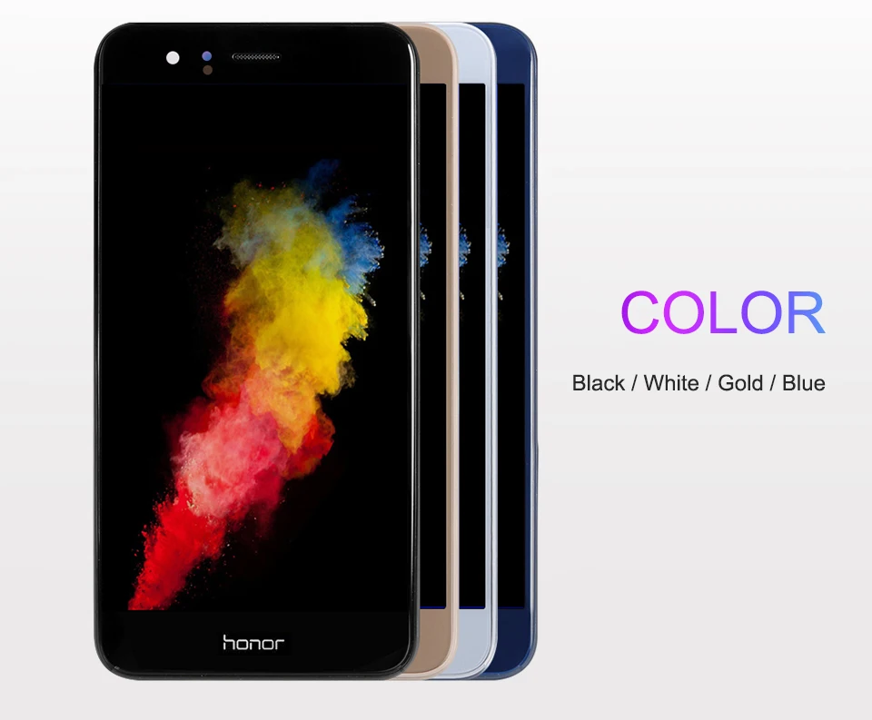 5," дисплей для huawei Honor 8 lcd сенсорный экран с рамкой Замена для huawei Honor 8 дисплей Frd-L09 lcd