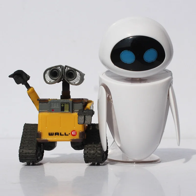 Горячая Распродажа WALL-E модели робота Wall-E &amp Eve в виде маленькой Милой игрушки