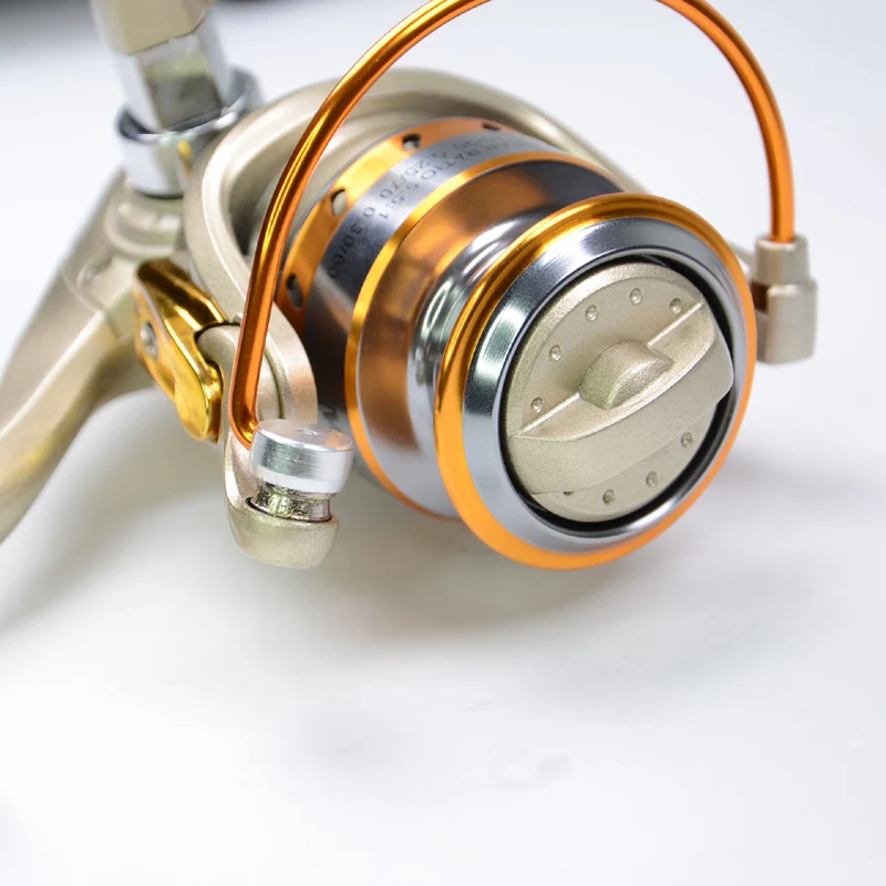 Катушка спиннинга MN150 с 10 подшипниками 5 5: 1 нейлоновая 66 материалов|mini spinning reel|mini