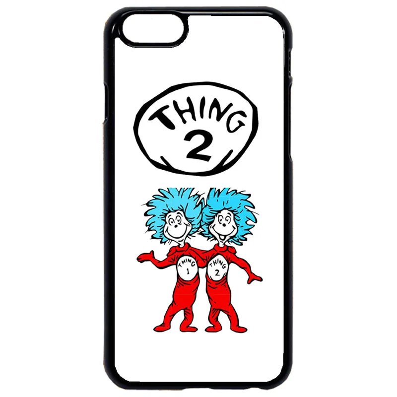 Thing 1 2 Cartoon Design Best Friends Phone Case Cover For iPhone Xs Max 7 8 Plus 6s Samsung Galaxy S9 S10 + huawei p20 |