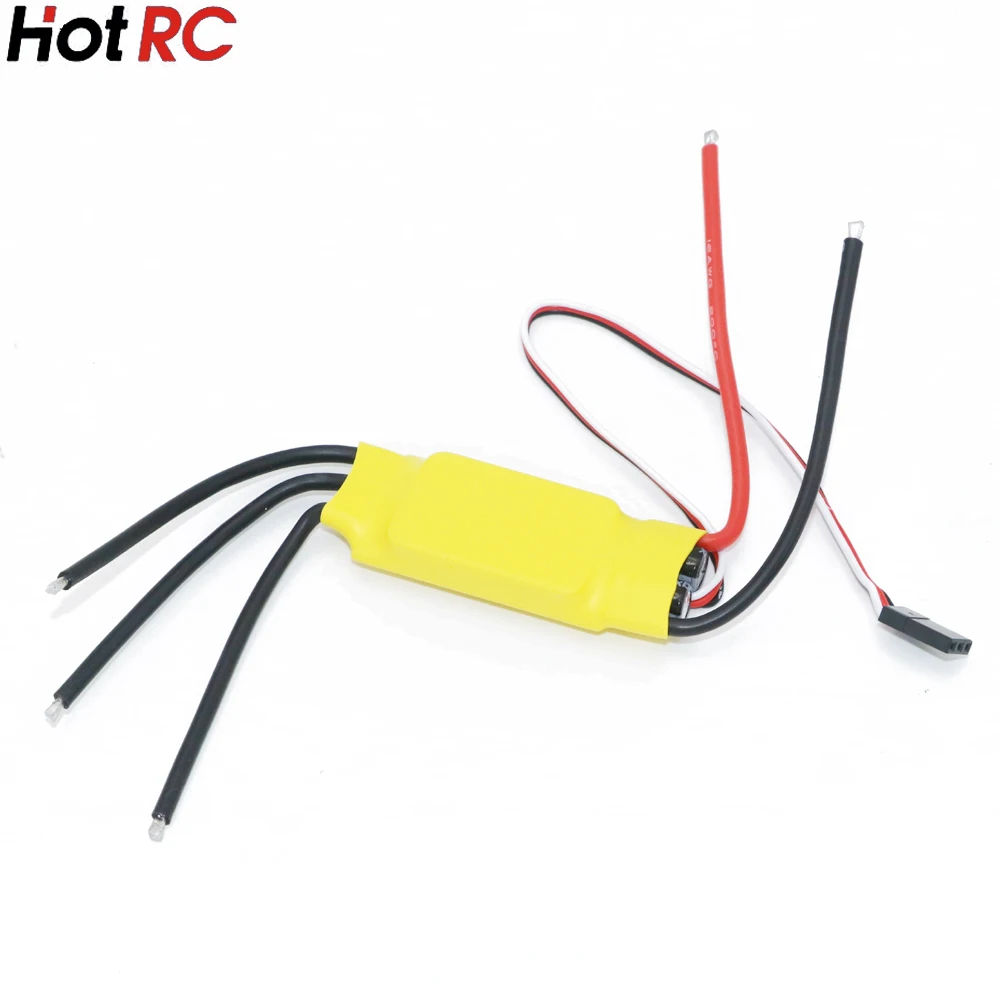 Бесщеточный контроллер скорости двигателя RC BEC 30A ESC для квадрокоптера QAV210 QAV250 ZRM250