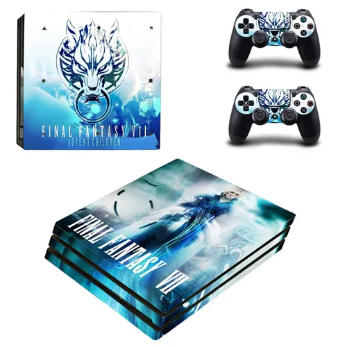 Final Fantasy наклейка PS4 Pro кожи Стикеры для sony Игровые приставки 4 консоль и контроллеры PS4 Pro кожи Стикеры s винил - Цвет: YSP4P-0079