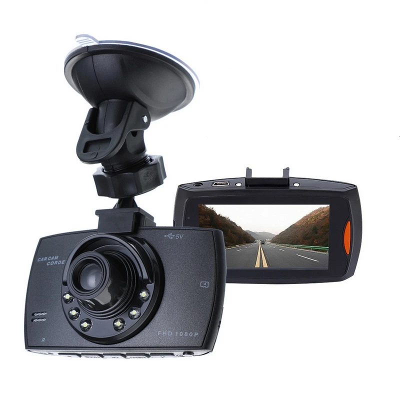 TOSPRA 2 дюймов 1080P Автомобильный видеорегистратор камера 90 градусов широкоугольный