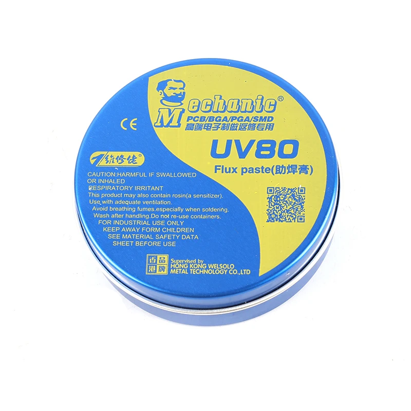 Паяльная паста MECHANIC MCN UV80 без очистки пайка с флюсом олова BGA флюс для