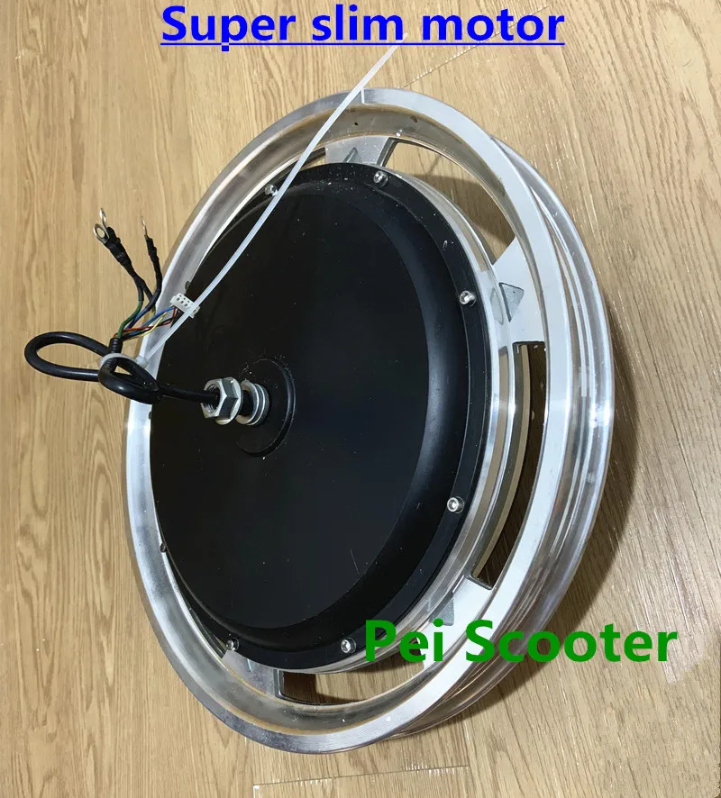 

18 inches 1200w slim design BLDC brushless DC hub one-wheel motor for DIY phub-180