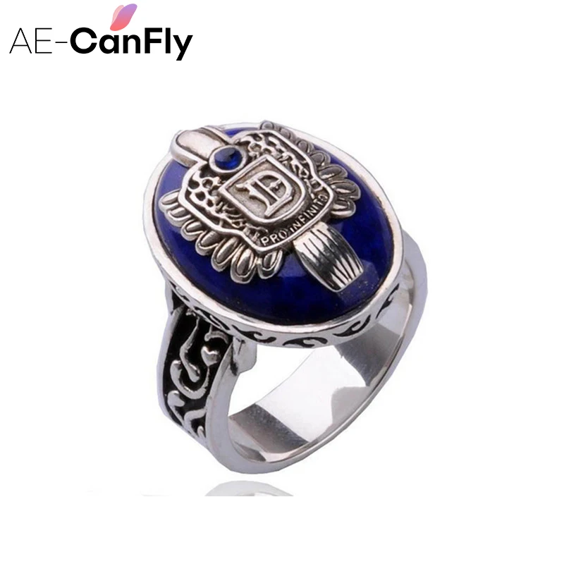 AE CANFLY Дневники вампира Винтажное кольцо Деймон Сальваторе Защита от солнца