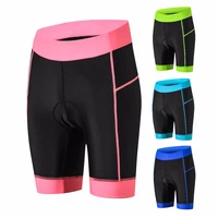 cycling shorts shockproof mtb mountian bicycle shorts road bike shorts ciclismo women coolmax 4d padded