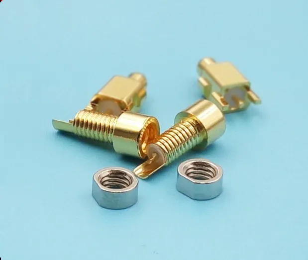 Универсальное Гнездо MMCX гнездо позолоченная медь (цена не содержит корпус) 2 пары