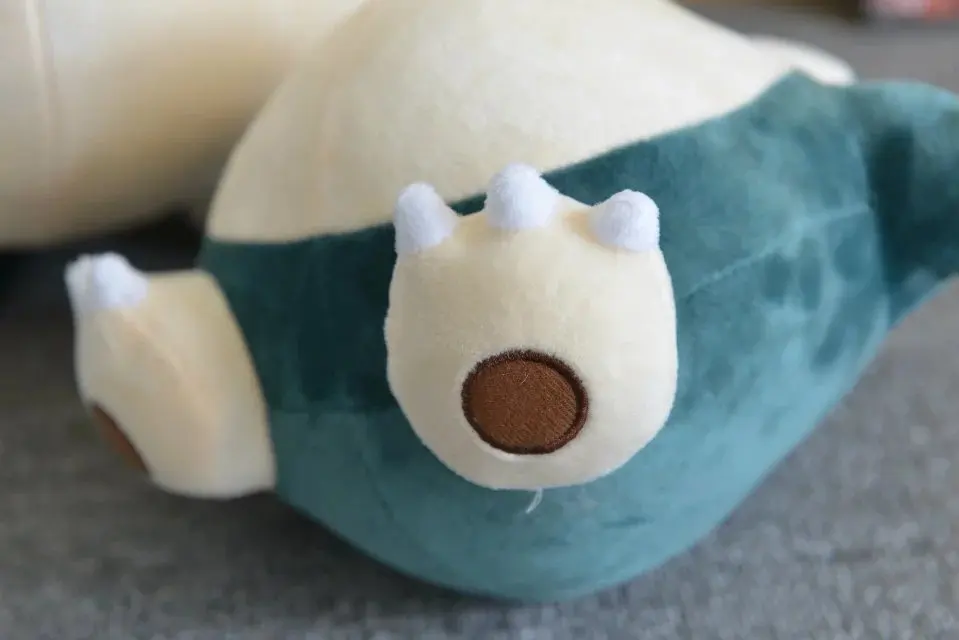 Anime Pokemon Snorlax Cosplay Props Toys Pillow Soft Cotton Kawaii Plush Doll 30cm 50cm Height Kids Child Teens Girls Collection