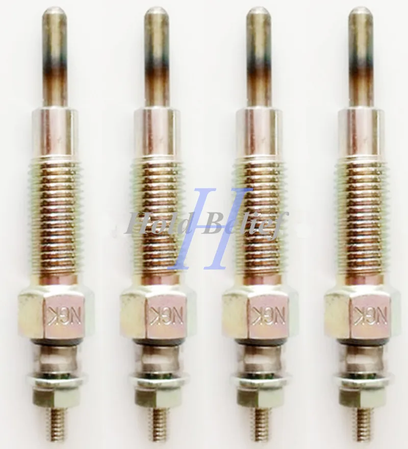 

4 шт. новый набор свечей для Isuzu 4LE1 Hitachi IHI SH55 ZX55UR экскаватор