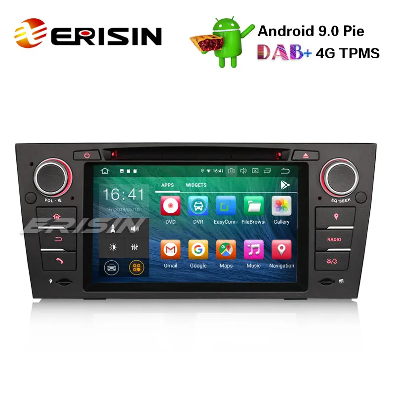 Erisin ES7967B 64 7 &quotавтомобильный стерео GPS Android 9 0 DAB + DVR Canbus OBD BT для BMW E90 3er E91 E92 E93